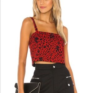 SUPERDOWN Genille Tie Back Top